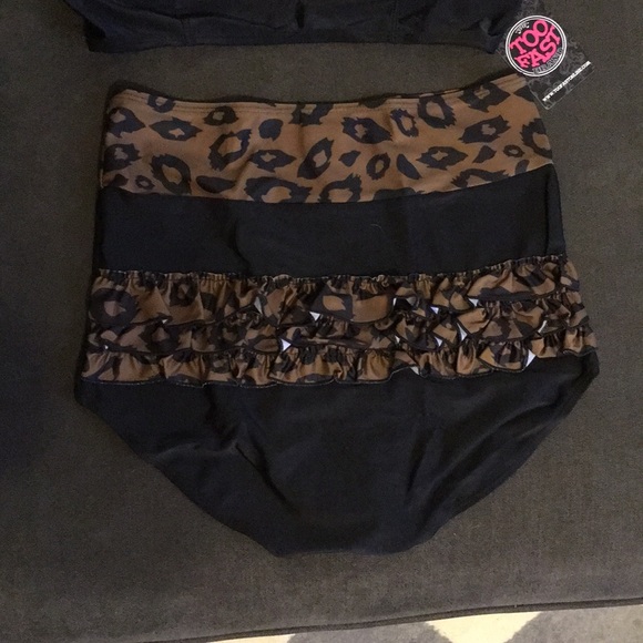 NWT Too Fast Pin Up Retro Rockabilly Bikini - Picture 3 of 7